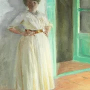 Porträt von Marie Krøyer - 1890