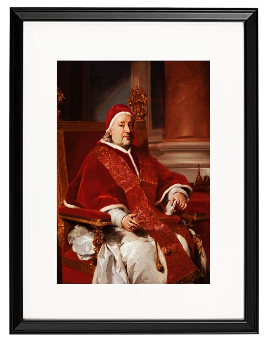 Portrait of Pope Clement XIII - 1760