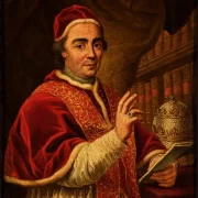 Porträt von Papst Clemens XIII - 1757