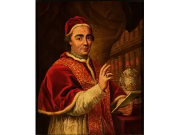 Porträt von Papst Clemens XIII - 1757