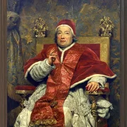 Porträt von Papst Clemens XIII - 1758
