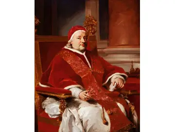 Porträt von Papst Clemens XIII - 1760