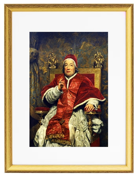 Portrait of Pope Clement XIII - 1758