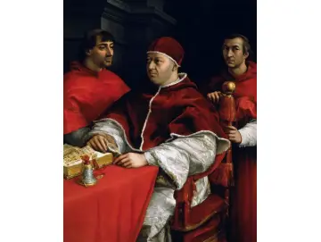 Porträt von Papst Leo X  – 1510