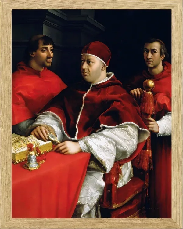 Porträt von Papst Leo X  – 1510