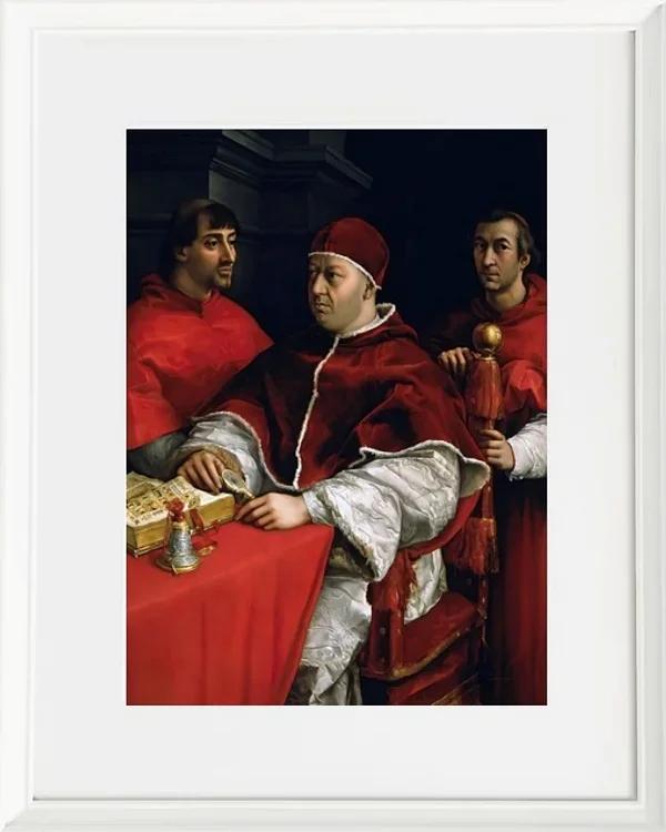 Porträt von Papst Leo X  – 1510