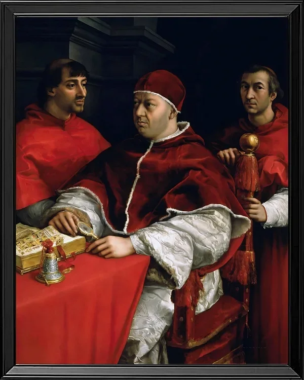 Porträt von Papst Leo X  – 1510
