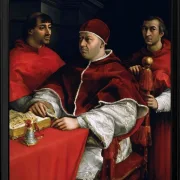 Porträt von Papst Leo X  – 1510