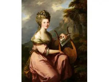 Porträt von Sarah Harrop - 1780