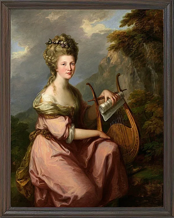Porträt von Sarah Harrop - 1780