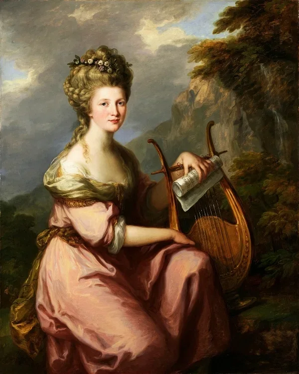 Porträt von Sarah Harrop - 1780