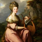 Porträt von Sarah Harrop - 1780