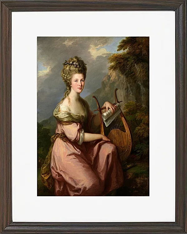 Porträt von Sarah Harrop - 1780
