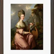 Porträt von Sarah Harrop - 1780