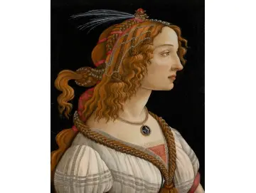 Porträt von Simonetta Vespucci als Nymphe – 1480