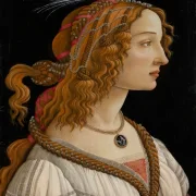 Porträt von Simonetta Vespucci als Nymphe – 1480