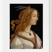 Porträt von Simonetta Vespucci als Nymphe – 1480