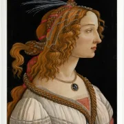 Porträt von Simonetta Vespucci als Nymphe – 1480