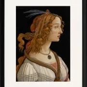 Porträt von Simonetta Vespucci als Nymphe – 1480