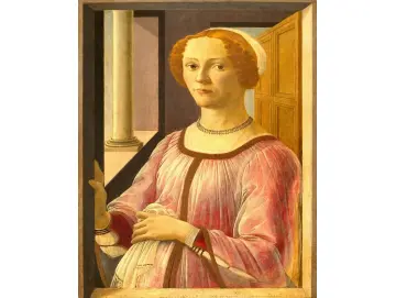 Porträt von Smeralda Bandinelli - 1470