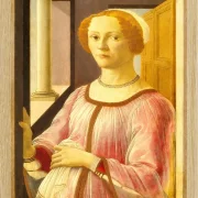 Porträt von Smeralda Bandinelli - 1470