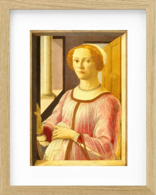 Porträt von Smeralda Bandinelli - 1470