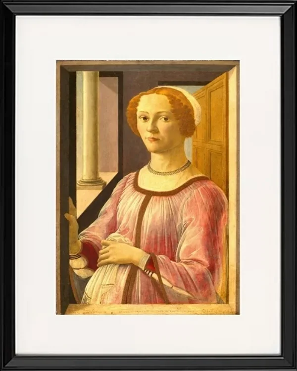 Porträt von Smeralda Bandinelli - 1470