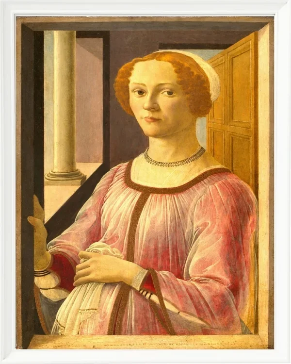 Porträt von Smeralda Bandinelli - 1470