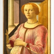 Porträt von Smeralda Bandinelli - 1470