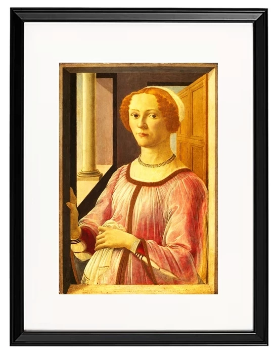 Porträt von Smeralda Bandinelli - 1470