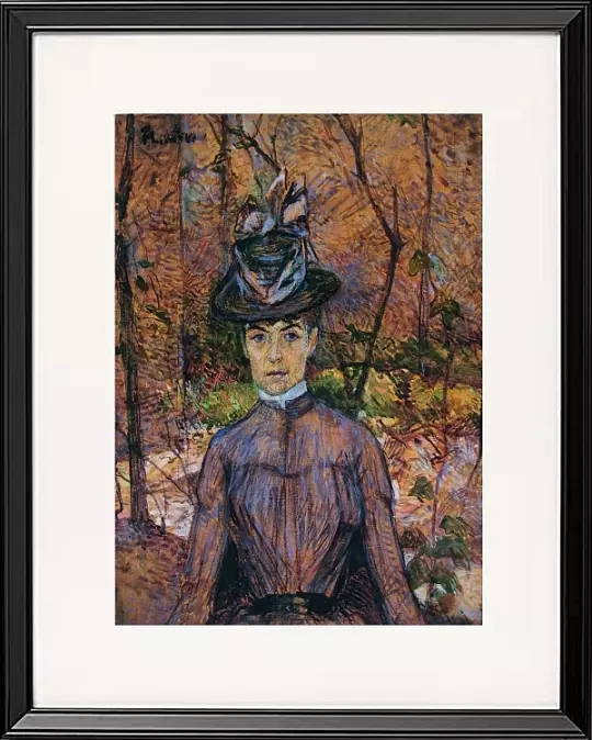 Porträt von Suzanne Valadon - 1885