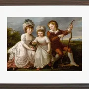 Porträt von drei Kindern - 1768