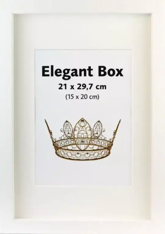Elegant Box weiß – Bilderrahmen zu Großhandelspreisen