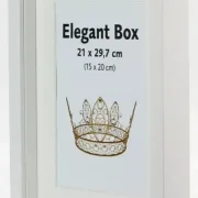 Elegant Box hvid – Billedrammer til engrospriser