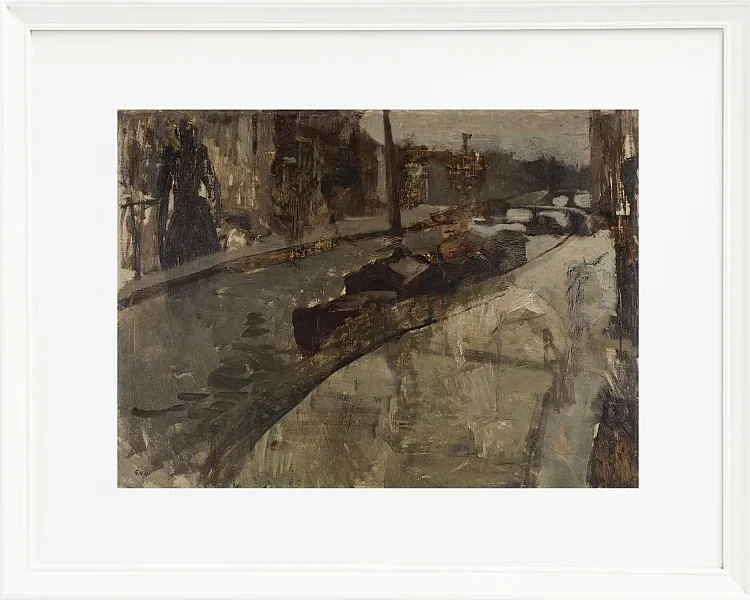 Prinsengracht bei Lauriergracht Amsterdam - 1880