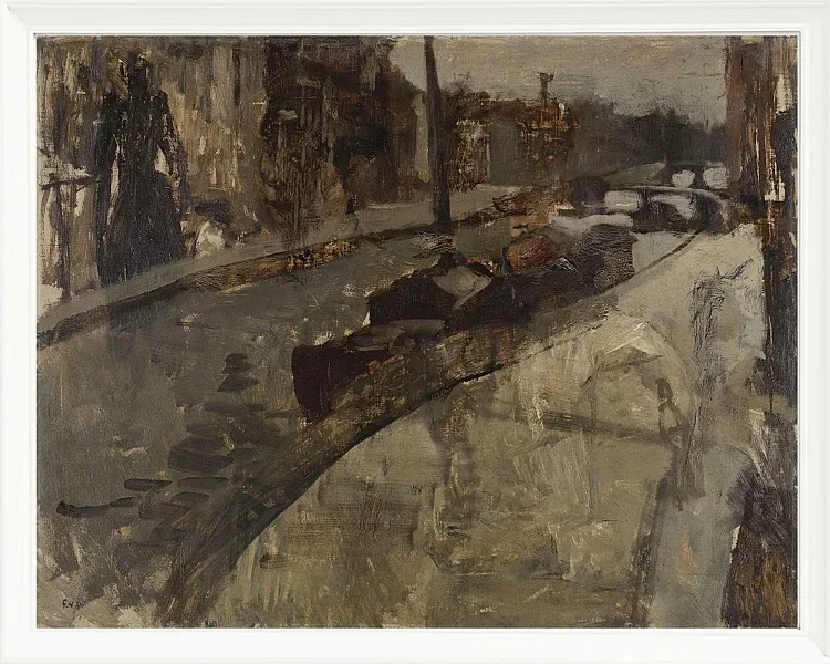 Prinsengracht bei Lauriergracht Amsterdam - 1880