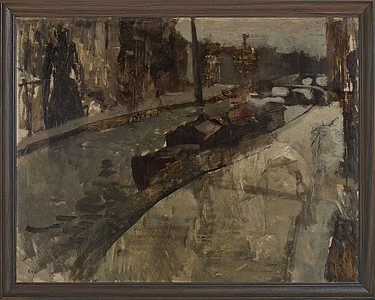 Prinsengracht bei Lauriergracht Amsterdam - 1880