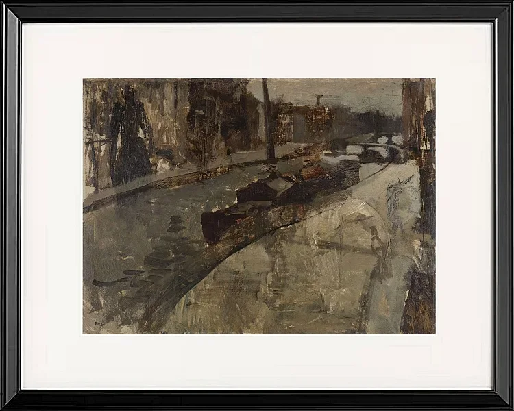 Prinsengracht bei Lauriergracht Amsterdam - 1880