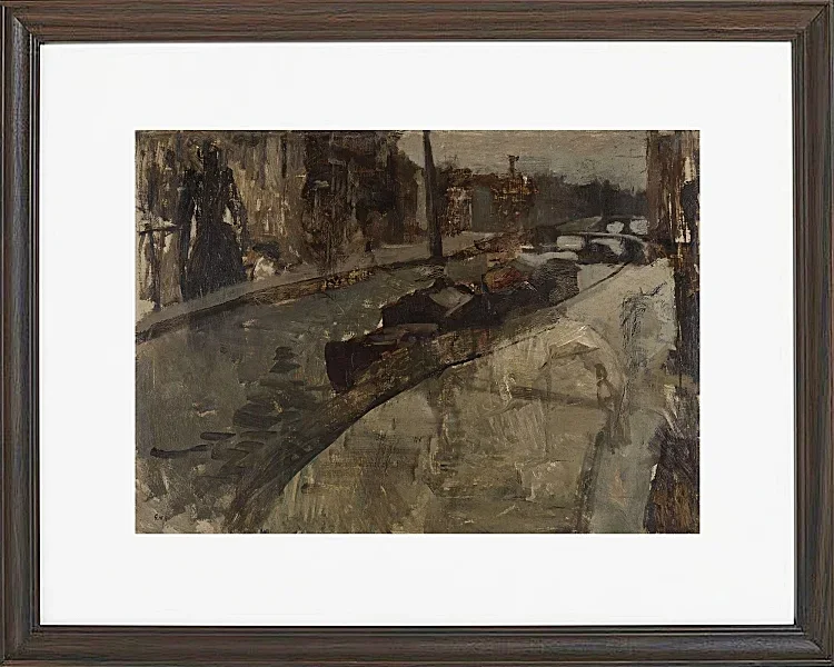 Prinsengracht bei Lauriergracht Amsterdam - 1880