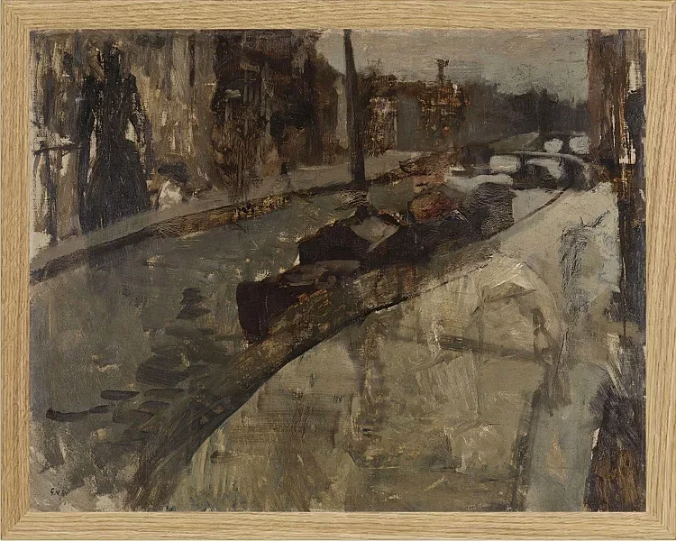 Prinsengracht bei Lauriergracht Amsterdam - 1880