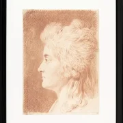 Profilporträt von Fräulein Wieling - 1786