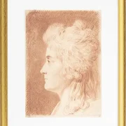 Profilporträt von Fräulein Wieling - 1786