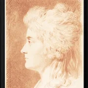 Profilporträt von Fräulein Wieling - 1786