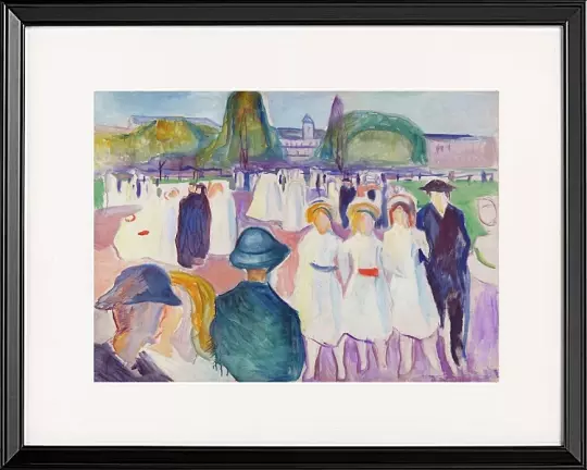 Promenade im Frühling - 1917