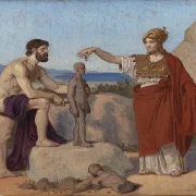 Prometheus formt einen Mann aus Ton – 1845