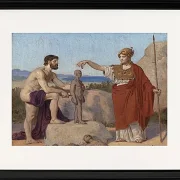 Prometheus formt einen Mann aus Ton – 1845