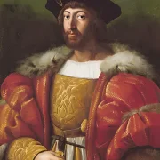 Raffael | Portræt af Lorenzo de' Medici - 1518 | Indrammet kunsttryk | Renæssance | formida