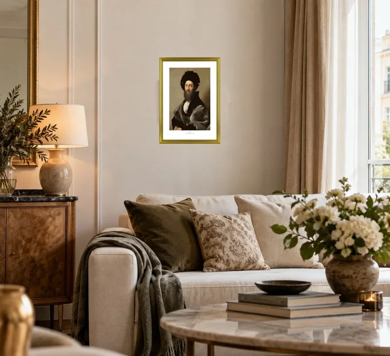 Raffael | Baldassare Castiglione – 1514 | Gallery Edition | Gerahmter Kunstdruck | Renaissance