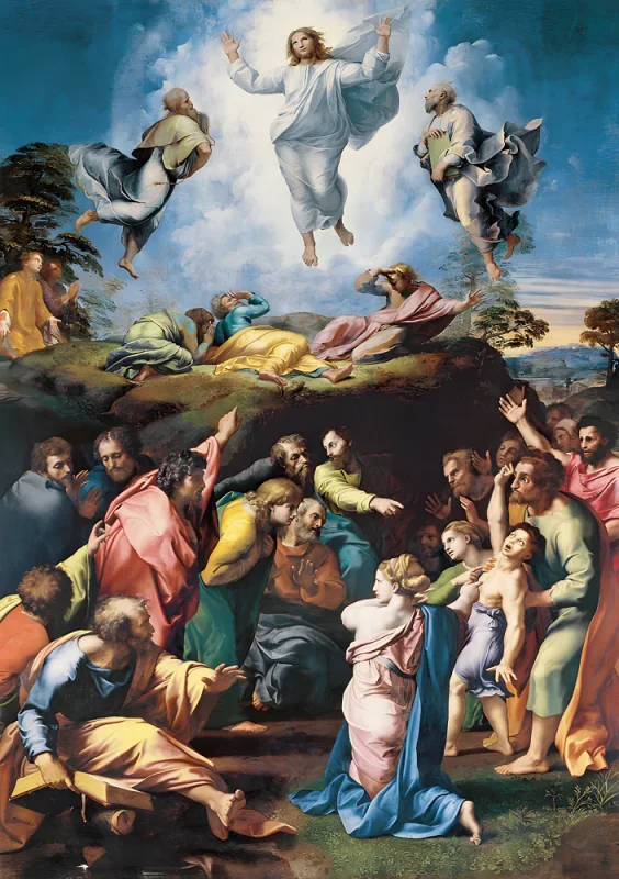 Raffael | Verklärung Christi - 1519 | Giclée Kunstdruck gerahmt