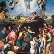 Raffael | Verklärung Christi - 1519 | Giclée Kunstdruck gerahmt